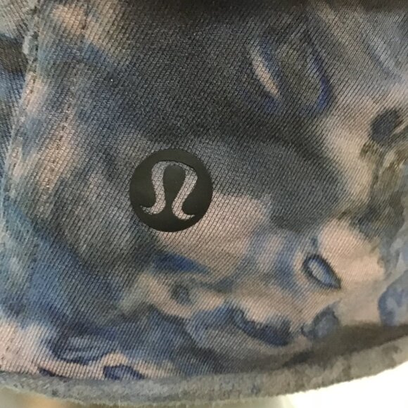 Lululemon LA Pullover Crew Watercolor Wash Lunar Rock/Black/Larkspur Size S/M - Picture 7 of 11